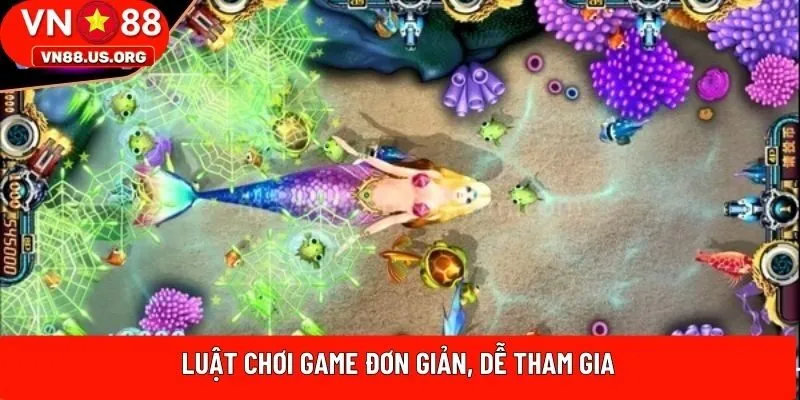 Luật chơi game đơn giản, dễ tham gia